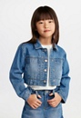 Cropped Oversized Trucker