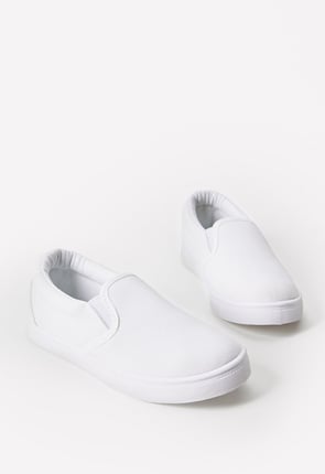 Slip On Sneaker in White - Get great deals at FabKids