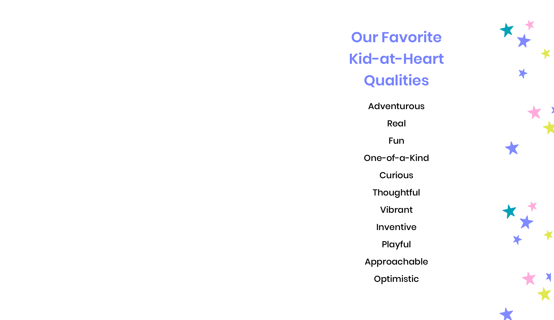 Our Favorite Kid-at-Heart Qualities