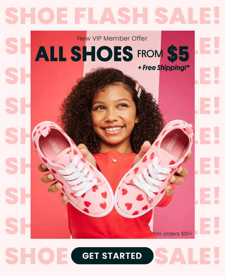 New VIP Offer - All Shoes from $5