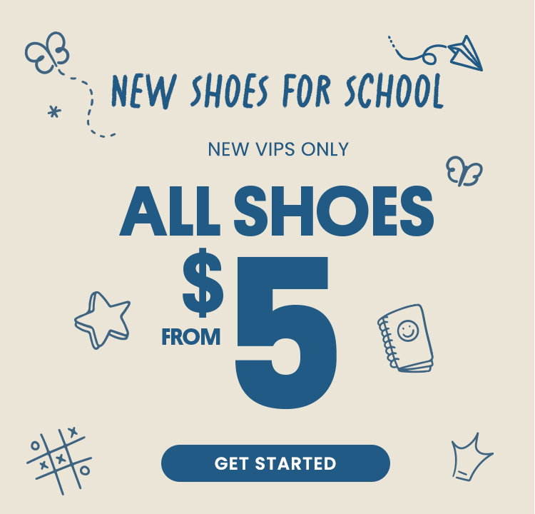 New VIP Offer - All Shoes from $5