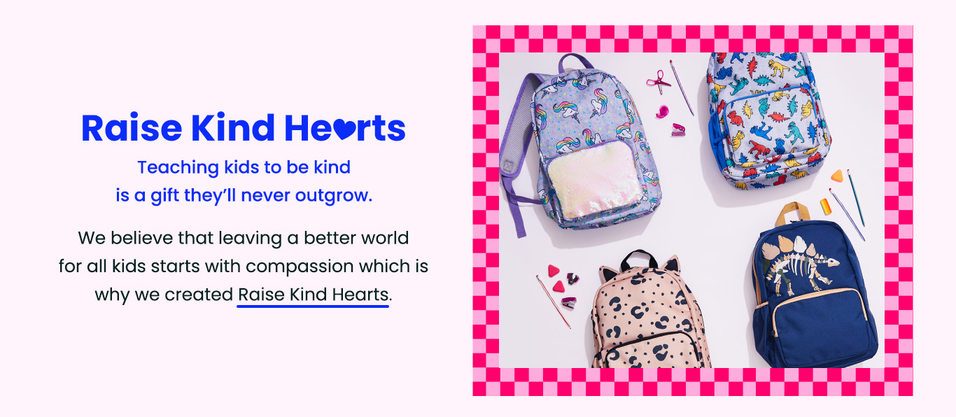 Raise Kind Hearts - Teaching kids to be kind is a gift they'll never outgrow. We believe that leaving a better world for all kids starts with compassion which is why we created Raise Kind Hearts.
