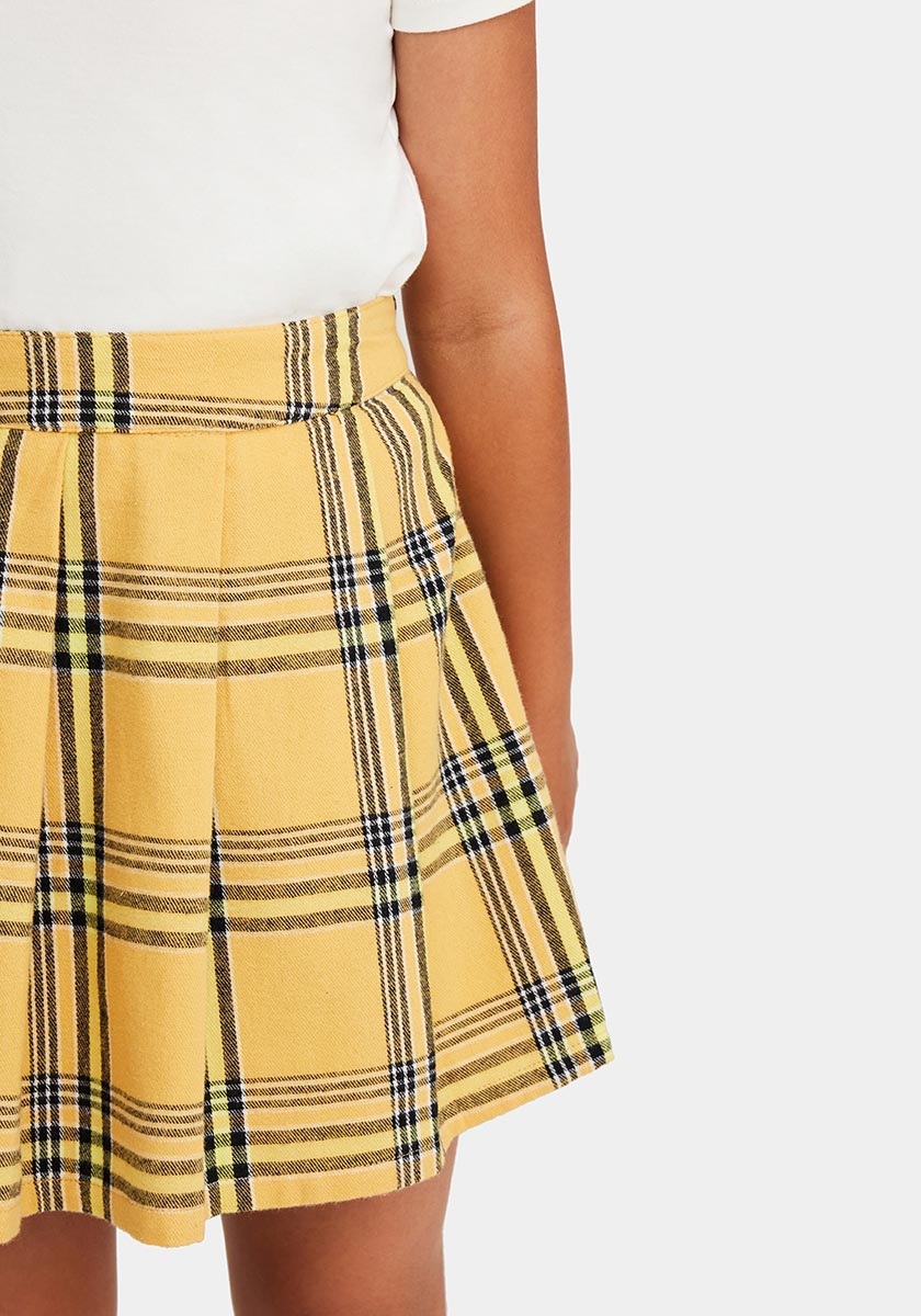 Plaid mini skirt shop 3t