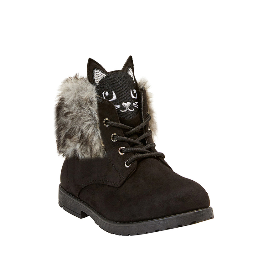 Cat fur outlet boots