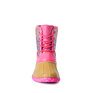 Ombre Glitter Lace Up Duck Boot