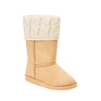 Tall Sweater Fuzzy Boot