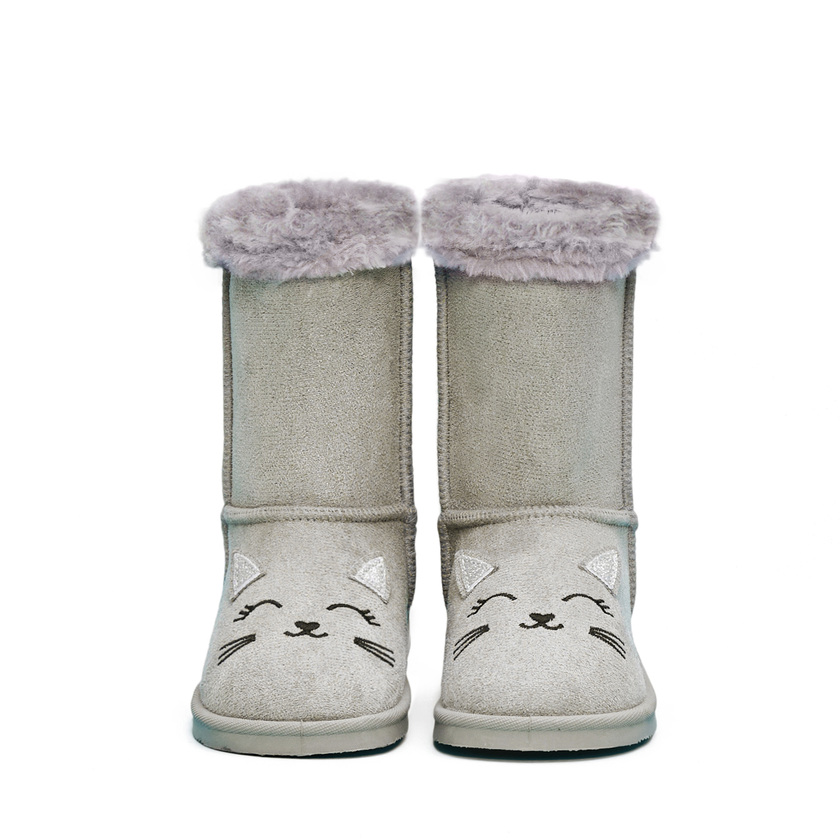 cat fur boots