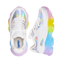 Rainbow Sole Ombre Athletic Sneaker