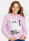 Ghostly Cat T-Shirt Hoodie